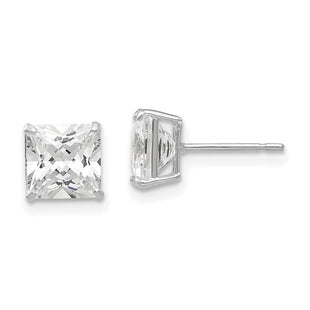14k White Gold Earrings Style XD39WCZ - Classique Jewelry Inc.