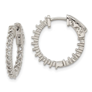 14k Round Hoop w/Safety Clasp Earring Mountings (Style XE1990)