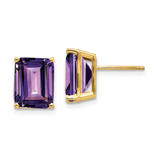 14k Yellow Gold Earrings Style XE69AM - Classique Jewelry Inc.