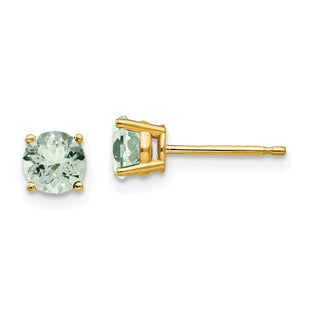14k Yellow Gold Earrings Style XE72AG - Classique Jewelry Inc.