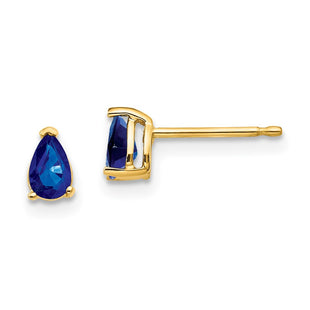 14k Yellow Gold Earrings Style XE78S - Classique Jewelry Inc.