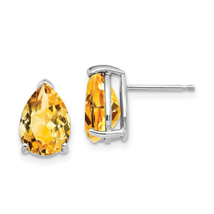 14k White Gold Earrings Style XE83WCI - Classique Jewelry Inc.