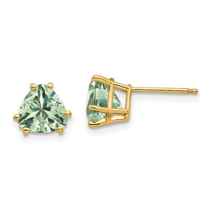 14k Yellow Gold Earrings Style XE95AG - Classique Jewelry Inc.