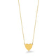 14K Plain .013 Gauge Heart Engravable Disc 18in Necklace, 18.75 x 16.1mm