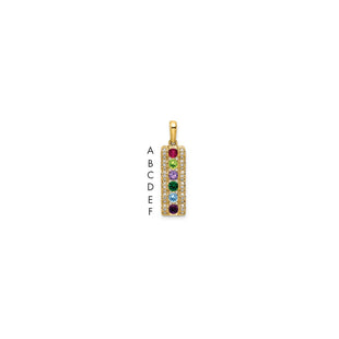 14k Yellow Gold Pendants Style XMP44 - Classique Jewelry Inc.
