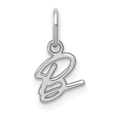 14KW Upper case Letter Initial Charm