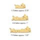 Sterling Silver/Gold-plated Horse Name Plate
