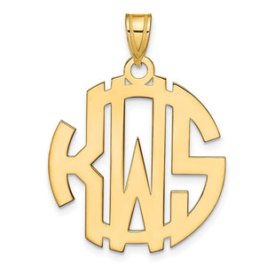SS/Gold Plated Pendants Style XNA501GP - Classique Jewelry Inc.