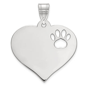 14k White Gold Pendants Style XNA768W - Classique Jewelry Inc.
