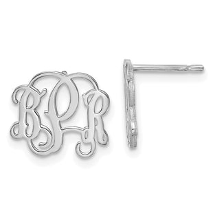 Sterling Silver Earrings Style XNE23SS - Classique Jewelry Inc.