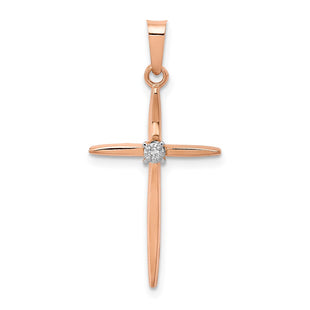 14k Rose Gold Pendants Style XR1233 - Classique Jewelry Inc.
