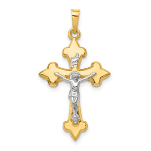 14k Two-tone Pendants Style XR1634 - Classique Jewelry Inc.