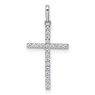 14k White Gold Pendants Style XR2166 - Classique Jewelry Inc.