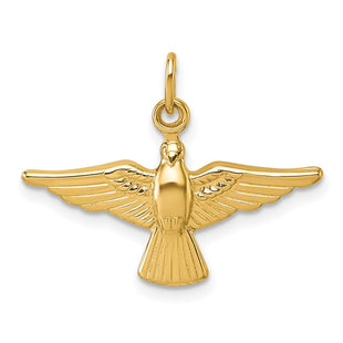 14k Polished Flying Dove Pendant (Style XR2190)