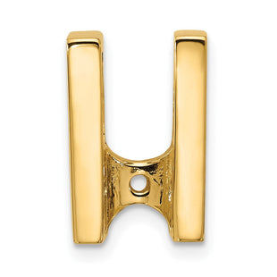 14k Holds Stone Slide Mounting Fits up to Regular/Fancy/Reversible Omega (Style XS225)