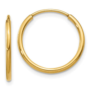 14k Endless Hoop Earring (Style XY1209)