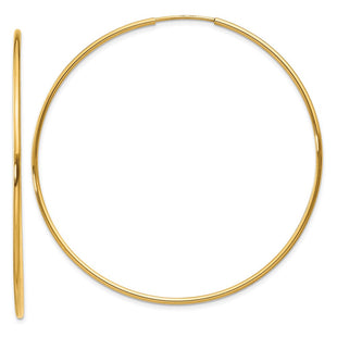 14k Endless Hoop Earring (Style XY1213)