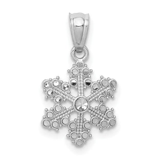 14k White Gold Pendants Style YC495 - Classique Jewelry Inc.