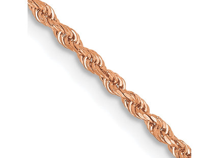 14k Rose Gold Chains Style 012R-18 - Classique Jewelry Inc.