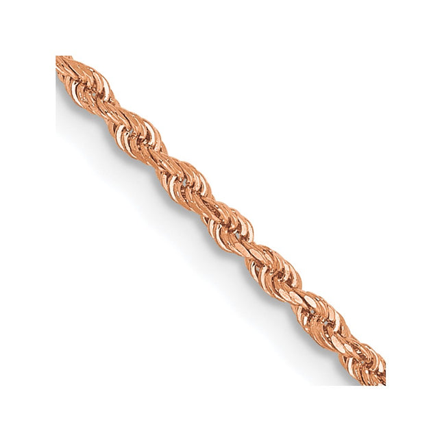 14k Rose Gold Chains Style 012R-18 - Classique Jewelry Inc.
