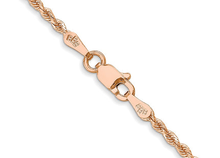 14k Rose Gold Chains Style 014R-16 - Classique Jewelry Inc.