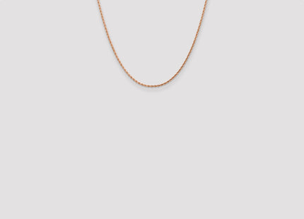 14k Rose Gold Chains Style 014R-20 - Classique Jewelry Inc.