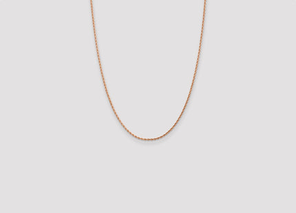 14k Rose Gold Chains Style 014R-24 - Classique Jewelry Inc.