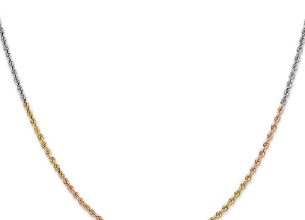 14k Tri-Color Chains Style 014TC-20 - Classique Jewelry Inc.