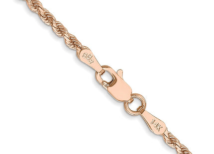 14k Rose Gold Chains Style 016R-18 - Classique Jewelry Inc.