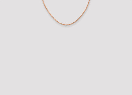 14k Rose Gold Chains Style 016R-18 - Classique Jewelry Inc.