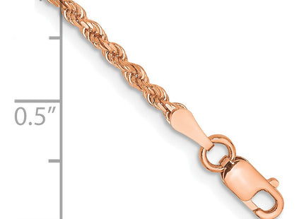 14k Rose Gold Chains Style 016R-8 - Classique Jewelry Inc.