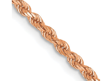 14k Rose Gold Chains Style 016R-18 - Classique Jewelry Inc.