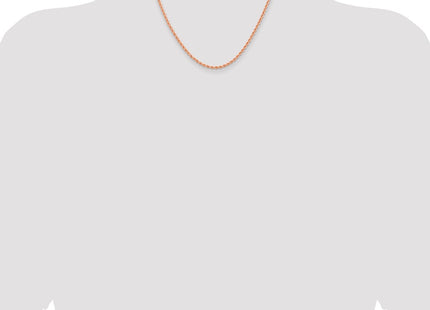 14k Rose Gold Chains Style 021R-18 - Classique Jewelry Inc.
