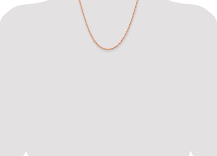 14k Rose Gold Chains Style 021R-20 - Classique Jewelry Inc.