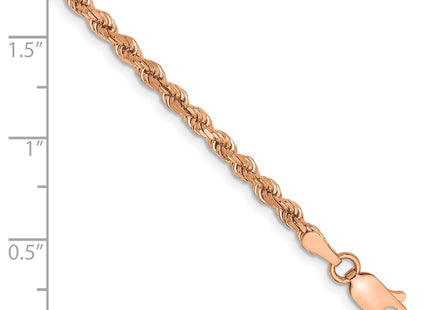 14k Rose Gold Chains Style 021R-8 - Classique Jewelry Inc.