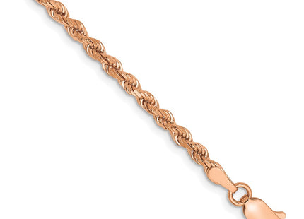 14k Rose Gold Chains Style 021R-8 - Classique Jewelry Inc.