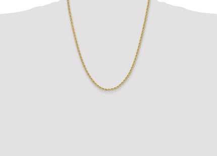 14k Regular Rope Chain (Style 024S-22)