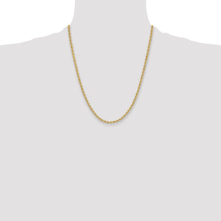 14k Regular Rope Chain (Style 024S-22)