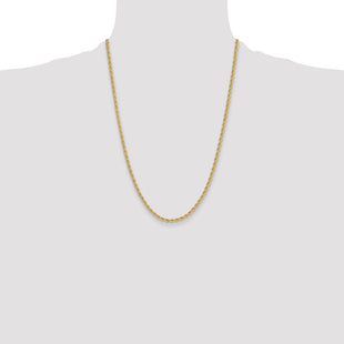 14k Regular Rope Chain (Style 024S-24)