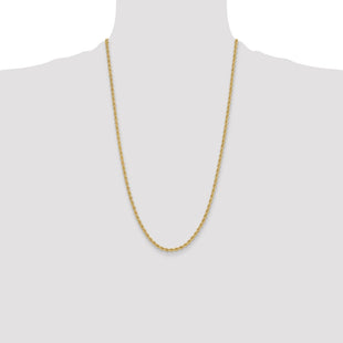 14k Regular Rope Chain (Style 024S-26)