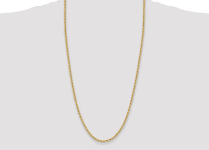 14k Regular Rope Chain (Style 024S-28)