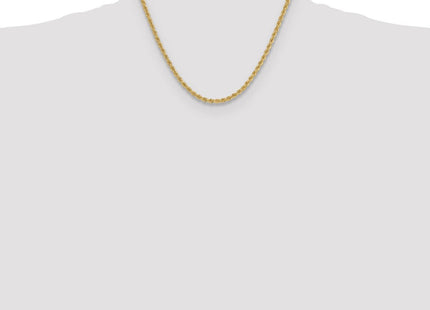 14k Regular Rope Chain (Style 027S-18)