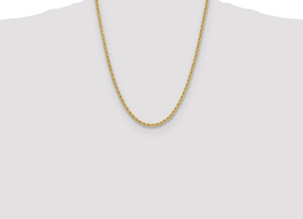 14k Yellow Gold Chains Style 027S-22 - Classique Jewelry Inc.