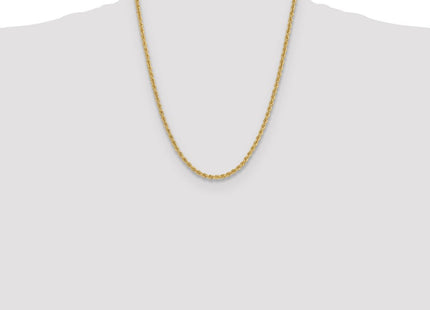 14k Regular Rope Chain (Style 027S-22)