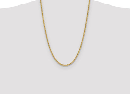 14k Regular Rope Chain (Style 027S-24)