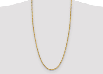 14k Yellow Gold Chains Style 027S-28 - Classique Jewelry Inc.