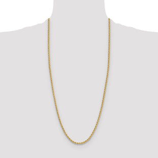 14k Regular Rope Chain (Style 027S-30)