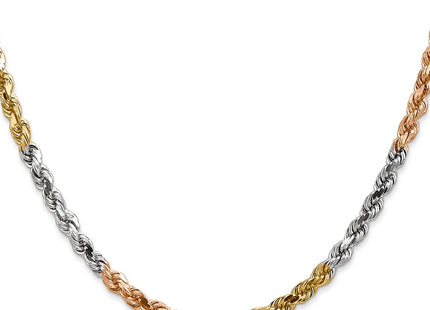 14k Tri-Color Chains Style 030TC-24 - Classique Jewelry Inc.