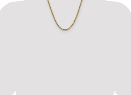 14k Regular Rope Chain (Style 033S-20)