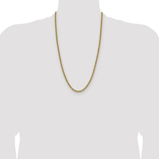 14k Regular Rope Chain (Style 033S-26)